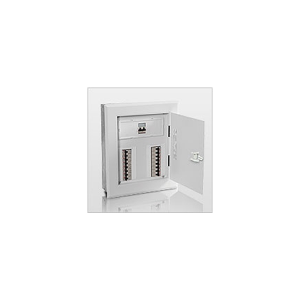 Quadro de Sobrepor Cemar QDSTNII 100A 16-DIN 334x394x100mm com Barramento Trifasico - 904331