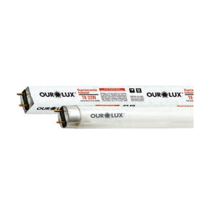 Lampada Fluorescente Tubular T8 15W 55V Ourolux